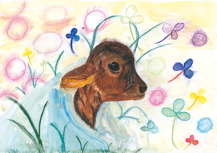 ジェネティクス北海道 第4回GH絵画コンテスト 奥山詩織さん