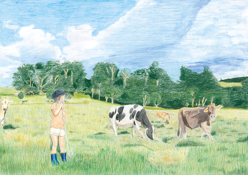 ジェネティクス北海道 第4回GH絵画コンテスト 北野のどかさん