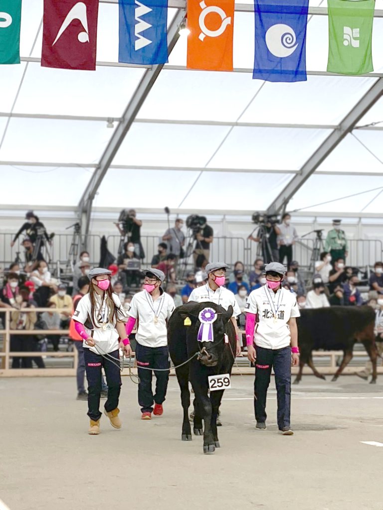 ジェネティクス北海道 第12回全国和牛能力共進会鹿児島大会 特別区 ひめしょうぶ 北海道立農業大学校